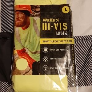 WALLS HI-VIS ANSI-2 Short Sleeve Safety Tee